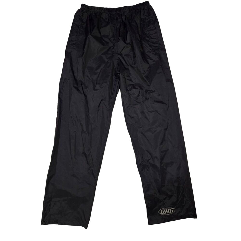 DHG Dutch Harbor Gear Nylon Track Pants Artic Blue Size M Sweatpants